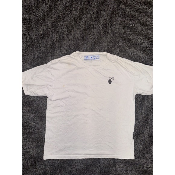 Other - Off White Shirt Mens L White Caravaggio Over‎ T Shirt Cotton Crewneck